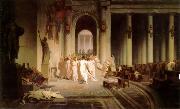 Jean Leon Gerome The Death of Caesar Sweden oil painting reproduction